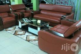 Leather sofas have been a popular choice for many decades and continue at pace, thanks to their versatility to evolve with new styles and colors. Burnt Orange Leather Sofa In Wuse Furniture Martins Emmanuel Jiji Ng