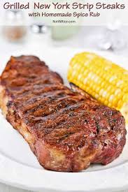 Strips are often associated with howard johnson's restaurants, a topic we explored at length in our recent visit to the last howard johnson's restaurant in new england (see the last howard johnson's restaurant in new england | bangor, maine). Grilled New York Strip Steaks With Homemade Spice Rub Roti N Rice
