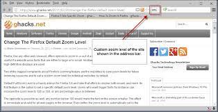 Next to zoom, choose the. Firefox 51 Custom Zoom Level In Address Bar Browser Engine