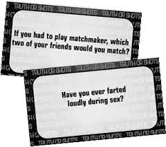 For instance, when the godfather runs a car wash, he sprays cars with blank. Truth Or Shots Fun Drinking Game Printable Cards