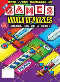 However, not all of them are worth your. Download Games World Of Puzzles August 2019 Pdf Magazine