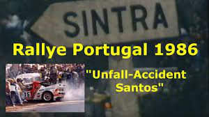 Vamos deixar que isso se mantenha? Rallye Portugal 1986 Unfall Santos Rally Portugal 1986 Accident Santos Youtube