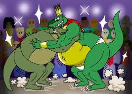Rool starts shooting pineapples, but donkey kong evades them. General Klump Vs King K Rool Sumos Weasyl