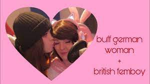 Buff German Woman Kissing British Femboy - F1NN5TER Stream Clip #17 -  YouTube