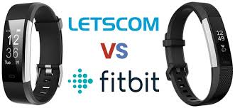 letscom vs fitbit fitness trackers compared vsearch