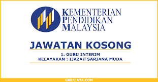 Lulus temuduga yang dilaksanakan oleh pihak jabatan pendidikan negeri sabah. Jawatan Kosong Guru Interim Kpm Dibuka Kepada Umum