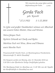 It seems she started her onlyfans. Alle Traueranzeigen Fur Gerda Fach Trauer Rp Online De