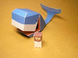 Es kommen ständig neue kartonmodelle dazu. Jonah And The Whale Digitprop Paper Design Paper Toys Jonah And The Whale Whale Crafts