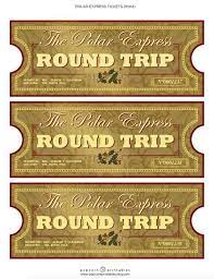Polar Express Tickets Instant Download Pdf File School Etsy Polar Express Tickets Polar Express Christmas Party Polar Express