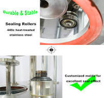 Semi Automatic Vacuum Tin Can Closing Machine For Canned ...