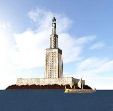 Der leuchtturm von alexandria in moderner darstellung; Weltwunder Leuchtturm Pharos Soll In Alexandria Wiedererstehen Welt