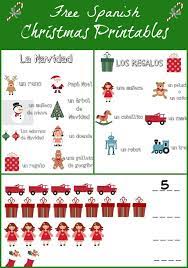 Free Christmas Printables In Spanish Ladydeelg Spanish Christmas Christmas In Spain Learning Spanish