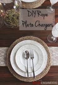 Diy Rope Plate Charger Free Plans Rope Crafts Rope Projects Rope Diy