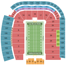 Buy Texas Longhorns Football Tickets Seating Charts For