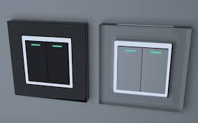 Retrotouch Rts2005 Mechanical Light Switch 2 Gang Piano Black 3d Model Max Obj