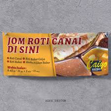 After a few spectacular failures to make nice fluffy roti canai, this time it worked pretty well. Azfadesign Bannerdesign Antara Ciri Ciri Banner Terbaik 1 Posisi Logo Yang Efektif 2 Tulisan Atau Info Yang Tidak Terlalu Bany Bunting Banner Gum Food