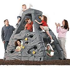 Clubhouse Climber Dual Windows Skylight And Rotating Steering Wheel Two Slides For Energetic Fun Climbing Lad Kids Climber Playset Outdoor Backyard Toys