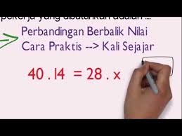 Maybe you would like to learn more about one of these? Pembahasan Soal Perbandingan Berbalik Nilai Bertingkat Youtube