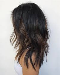 Black Hair With Subtle Brown Highlights Hair Styles Hair Lengths Long Hair Styles