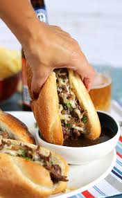Easy Slow Cooker French Dip Sandwich The Suburban Soapbox Recipe Easy Slow Cooker Recipes Food