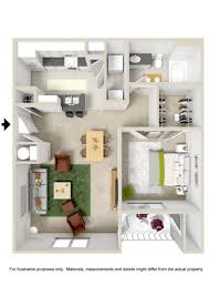 Large 1 Bedroom Apartment Floor Plans Arquitetura Casas Decoracao De Casa Projetos De Casas