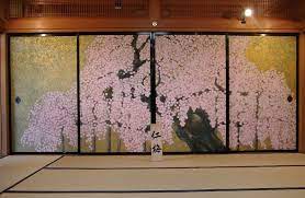 我が街の紹介１７ 名刹 宝幢寺 の梅の古木と襖絵 めいすいの写真日記 日本画 アートデザイン 壁画アート