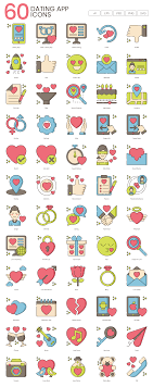 Maybe you would like to learn more about one of these? 60 Dating App Icon Set Vector Icon Packs Svg Psd Png Eps Icon Font