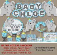 Make planning your elephant baby shower a fun and easy diy project with our huge selection of blue and pink elephant baby shower printables. Elephant Baby Shower Archives
