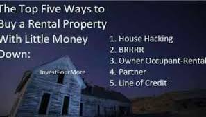 There are actually many ways of getting into real estate without money. What Are The Best Loans For Financing Investment Properties