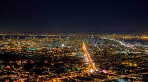 Twin Peaks San Francisco Night California Wallpaper 1920x1080 65633 California Wallpaper San Francisco Wallpaper San Francisco Twin Peaks