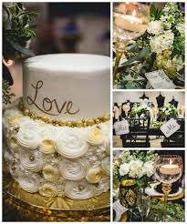 It's suitable for any season and style but of course classical or glam will be the best one fitting. Sophisticated Black White And Gold Wedding Theme La Crosse Bridal Expo Vignette