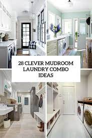 28 Clever Mudroom Laundry Combo Ideas Shelterness While mudrooms are purposeful rooms, they can also enhance a if you're doubling up your laundry room as a mudroom, install some cabinets meant only for laundry finished off with brown shoes and a matching belt, this classic combo works for an array of ages and. 28 clever mudroom laundry combo ideas