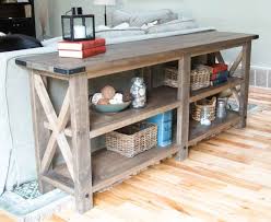 Rustic X Console Table Diy Furniture Home Decor Furniture Projects