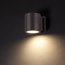 Tube Indoor Outdoor Led Wall Sconce Wall Wash Lighting Led Outdoor Wall Lights Wac Lighting