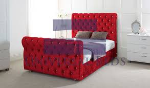 Maybe you would like to learn more about one of these? Lucia Chesterfield Upholstered Sleigh Bed Frame Universal Beds