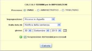 I termini processuali sono i periodi di tempo richiesti dalla legge perché un atto possa essere validamente compiuto. Una Nuova Applicazione Per Il Calcolo Dei Termini Nelle Impugnazioni