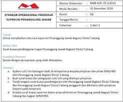 Qa / mr standard operating procedure proses karyawan keluar date : 4 Contoh Sop Hrd Sdm Personalia Dan Cara Membuat