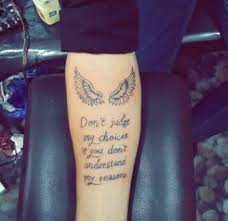 Pin By Miriah Alfaro Rosas On My Saves Tattoo Quotes Tattoos Quotes Dont Judge