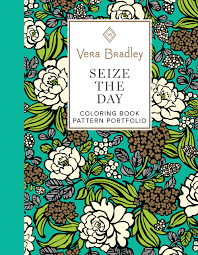 Vera bradley yellow floral pattern. Amazon Com Vera Bradley Seize The Day Coloring Book Pattern Portfolio Design Originals 40 Authentic Designs 8 Full Color Patterns 16 Gift Tags 8 Ready To Color Notecards Plus Art Tips Techniques 9781497203525 Vera