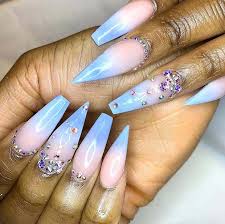 In case that wasn't obvious. Here Are 11 Different Ways To Wear Long Coffin Nails From Stay Glam 1 Coffin And Stiletto Nails Usually Coffin Nails Long Acrylic Nail Shapes Stiletto Nails