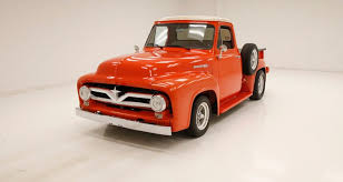 Image result for Orange 1955 Truck