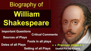 William Shakespeare Biography in hindi