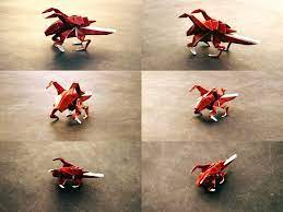 Origami Zerglings By Axcho On Deviantart Origami Stars Craft Origami Paper