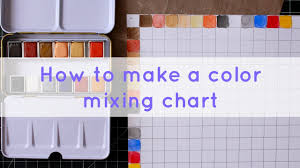 Making A Watercolor Mixing Chart W Jane Davenport