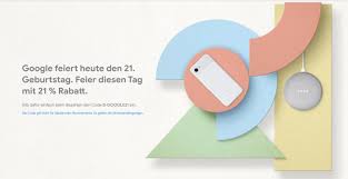 Get profit by winning best drop and best skins of csgo having fun. Aktion Im Google Store Google Feiert Geburtstag 21 Prozent Rabatt Auf Fast Alles Nur Heute Mit Gutschein Gwb