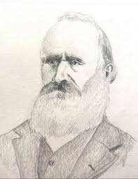 My great grandfather William A Davis and family. He ran a mill and tannery 