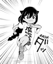 Black And White Anime Profile Picture Meme Very Cute Jahy Running At Incredible Hihg Speed Jahy Sama Won T Be Discouraged Black Anime Characters Kawaii Anime Anime Characters