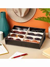 1pc 8 Slot Sunglasses Display Box For
