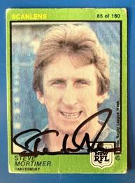 D366. 1974 CANTERBURY SCANLENS RUGBY LEAGUE CARD #13 TONY HERRING