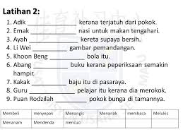 Latihan imbuhan awalan and akhiran bm tahun 3 : Tahun 3 Pusat Tuisyen Usaha Setia Maju